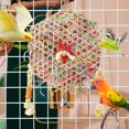 thumbnail image 2 of Holzlrgus Bird Toys, Hexagonal Bird Foraging Shredding Toys, Safe Funny Bird Chewing Toys, Bird Cage Accessories for Parakeet Cockatiel Conure Lovebird Budgies African Grey, 2 of 7
