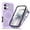 Purple, variant on Dteck Magnetic Full Body Protection Case with Camera Lens Protector for iPhone 17,Shockproof TPU+PC Built-in Screen Protector Case Compatible with Mag Safe Matte Back Cover ,Green