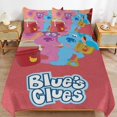 thumbnail image 6 of Blue'S Clues 3 Pieces Duvet Cover Set, Soft Bedding Comforter Cover Set with Zipper Closure, 1 Duvet Cover And 2 Pillowcases for Bedroom All Season, 6 of 7
