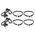 thumbnail image 1 of KONTONTY 1 Set of Adjustable Bike Toe Cages Wear-resistant Polyester Accessories for Exercise Bike, 1 of 8