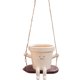 thumbnail image 3 of Macetas Creativas Resina Con Cara para Plantas Interior Y Exterior (columpio C), 3 of 5
