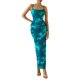thumbnail image 3 of Vestido PRETTYGARDEN 2025 Verano Floral de Malla Ajustado M, 3 of 6