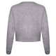 thumbnail image 2 of Disney - Suéter Crop Top de Mickey Mouse Boceto para Mujer (Gris Deportivo), 2 of 3