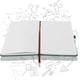 thumbnail image 4 of A5 Notebook, Notebook A5 Note Book Note Pad Journal Notebook A5 Notepad PU Leather Notebook Note Taking 200 Pages (100 Sheets)- Green, 4 of 4