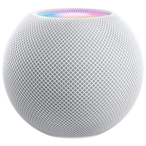 Restored Apple HomePod Mini (White) – Smart Bluetooth Speaker with Siri – Open Box