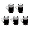 thumbnail image 2 of 5 piezas de taza de bebida para casa de muñecas, regalos navideños, accesorios clásicos para casa de muñecas, juguetes de simulación para negro, 2 of 9