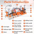 thumbnail image 5 of 110V Horizontal Key Duplicating Machine Key Copy Machine Cutter Engrave Machine, 5 of 9