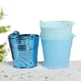 thumbnail image 1 of EIMELI 2Pcs Multi-use Anti-slid Handle Candy Storage Bucket Plastic Creative Festive Touch Snack Storage Bucket for Party, 1 of 10