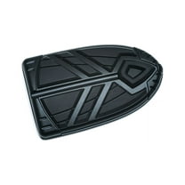Kuryakyn 5632 Motorcycle Foot Control: Spear Brake Pedal Pad for 2014-19 Indian Motorcycles, Satin Black