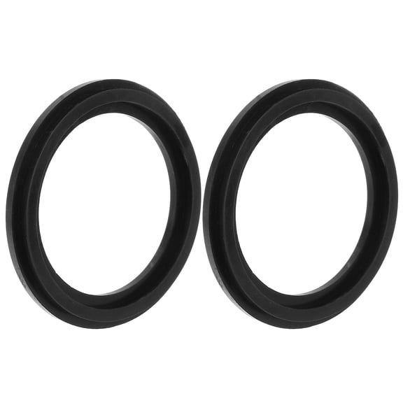 IBASETOY 2Pcs Durable Rubber Pool Plunger Washer Gasket Accessory with Anti Slip Texture for Pool Use