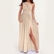 thumbnail image 2 of Vestido largo de fiesta con un hombro y estampado floral para mujer - Vestido con abertura para fiestas y celebraciones - Poliéster ligero - Elegante vestido de verano, 2 of 4