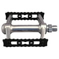 thumbnail image 2 of MKS Sylvan Gordito Platform Pedals 9/16" Grippy Cage Grip Alloy Body Silver/Blk, 2 of 3