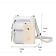 thumbnail image 3 of Soft Leather Multi Pockets Crossbody Bags for Women Vintage Shoulder Flap Bags Handbags and Purses Small Bag (White), 3 of 5