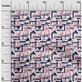 thumbnail image 1 of oneOone Cotton Flex Fabric Square & Triangle Geometric Fabric Prints By Yard 40 Inch Wide, 1 of 4