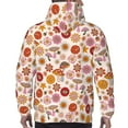thumbnail image 5 of Hoodies for Men - Fall 70s Groovy Hippie Long Sleeve Comfrt Men'S Fashion Hoodies & Sweatshirts, Sweatshirts for Men Hoodies Pullover Clothing Clothes with Pouch, 5 of 7