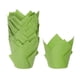 thumbnail image 1 of 50Pcs Forros para Cupcakes de Tulipán, Papel Estándar para Hornear, Envoltorios Impermeables Desechables para Cumpleaños, Banquetes y Fiestas, Verde, 1 of 6