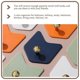 thumbnail image 2 of 4pcs Self Adhesive Wall Hooks Hanging Keys Hooks Towels Purses Hanging Hooks, 2 of 4