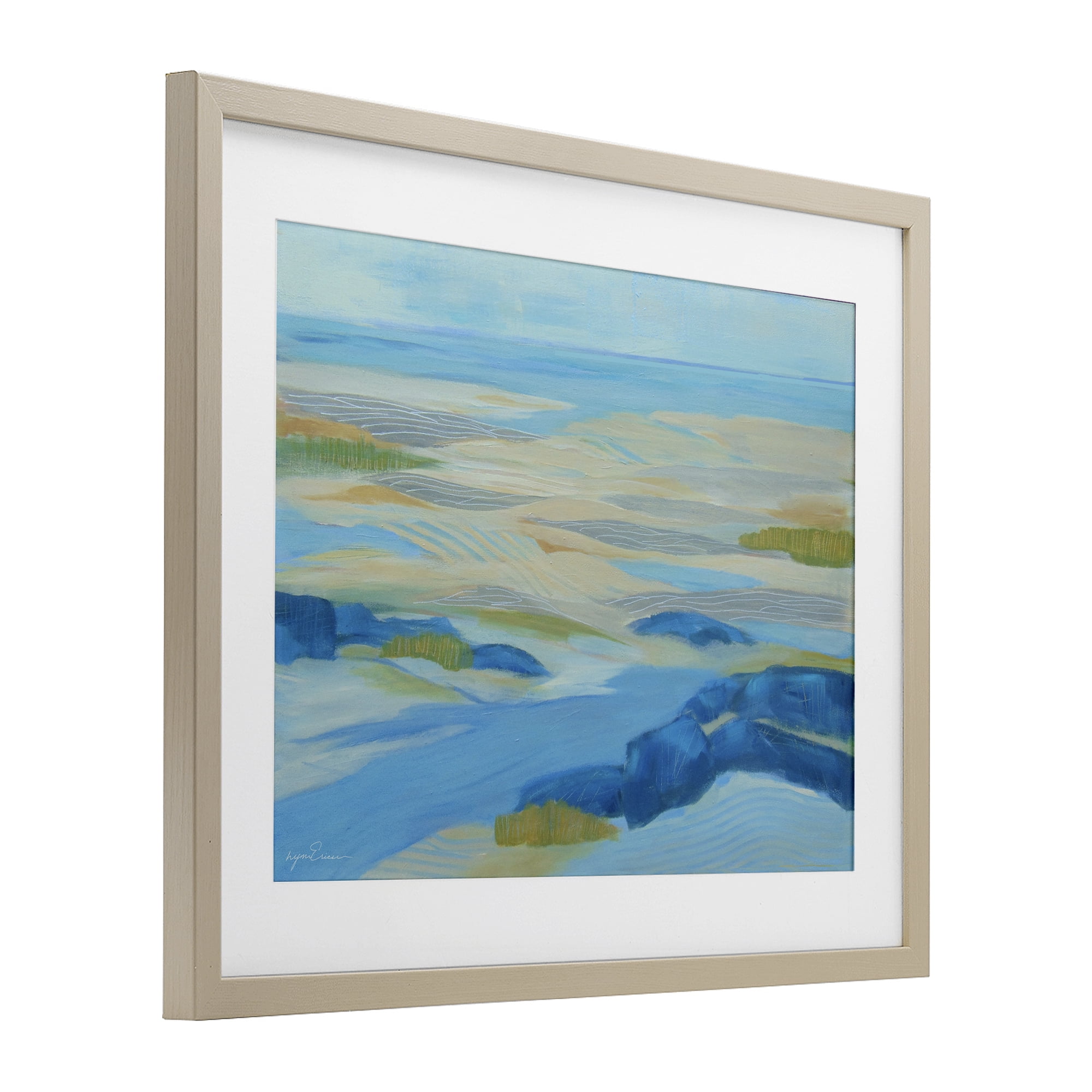 Stupell Industries Coastal Walk Among Dunes Birch Framed Print Under Glass, design by Lynn Ericson Fine Art