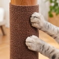 thumbnail image 5 of Cat Scratching Mat Cuttable Adhesive Wear-Resistant Carpet Furniture Protector, 16x79 Inch, Easy Install, Large Coverage, Heavy Duty, Self-Adhesive, Multi-Use, 5 of 5