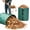 2, variant on 2 Pack Dustpan Style Leaf Bags 53 Gallon Heavy Duty Yard Waste Bags Reusable Lawn & Garden Bags with Flat Bottom Scoop Design for Debris Hedging Cleanup