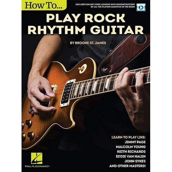 Hal Leonard How to Play Rock Rhythm Guitar - Book/Video Online