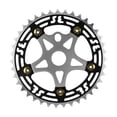 thumbnail image 1 of SE BIKES Plateau en Alliage une Pièce & Araignée - 39T 1/8 - Noir/argent - P107-39T + AP13, 1 of 3