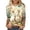 XQNR14-Blue, variant on VKOYWKM Easter Summer Tops for Women Easter Eggs Bunny Graphic Tees 3/4 Sleeve Crew Neck Loose Fit Tee Tops Happy Easter T-Shirts