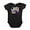 Black, variant on CafePress - Jelly Bean Infant Bodysuit - Cute Infant Bodysuit Baby Romper - Size Newborn - 24 Months