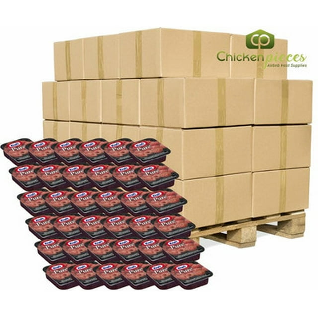 Kraft Pure Raspberry Jam Single-Serve Portion Cups, 16ml Bulk, 200/Case, 50 Cases Per Pallet (10,000 Total Units)