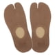 thumbnail image 4 of Calcetines unisex de dos dedos tipo chancla, calcetines Tabi, calcetines náuticos de corte bajo de algodón. Caqui, 4 of 9