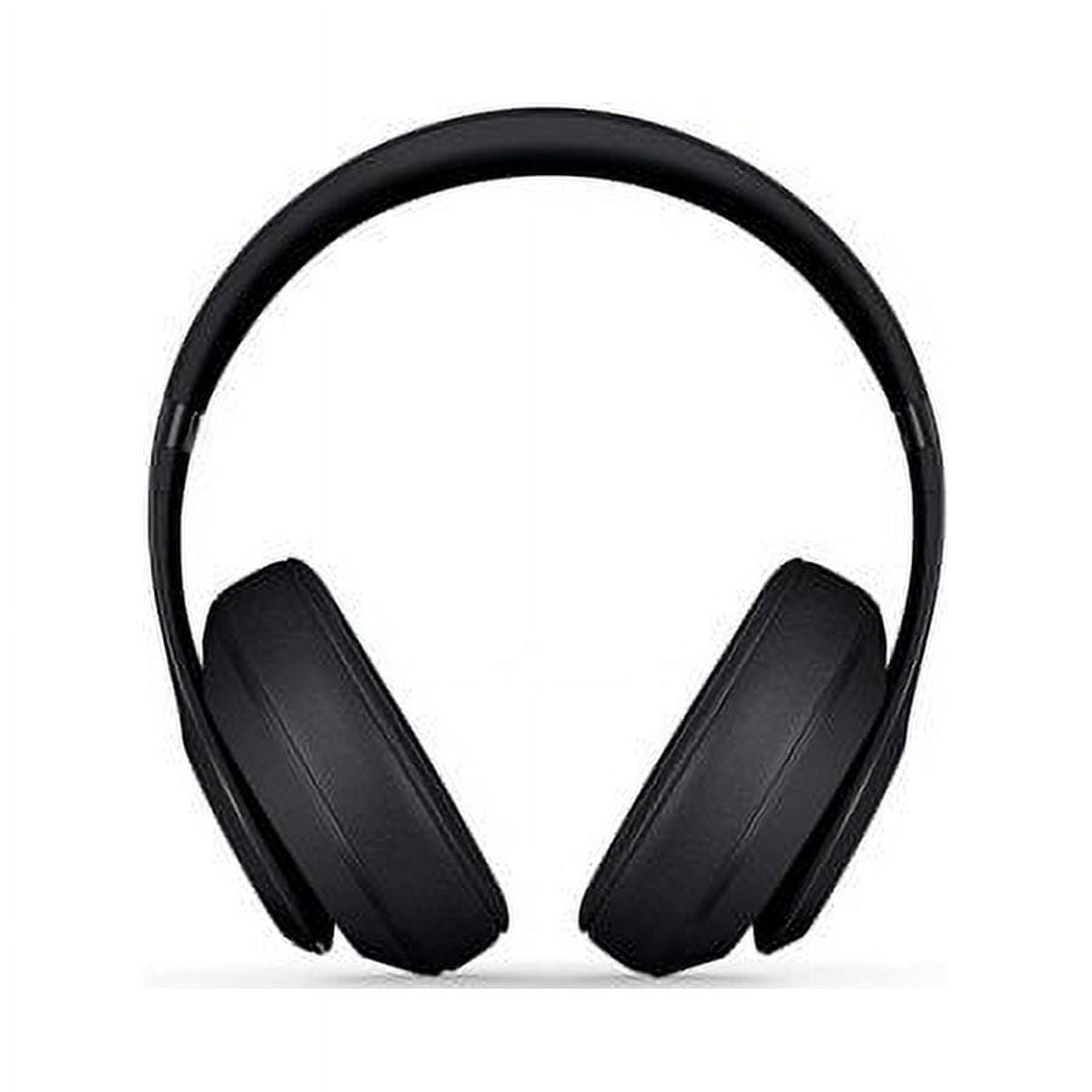 Studio 3 Matte Black Over-Ear Wireless Bluetooth Headphones