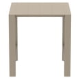 thumbnail image 7 of Vegas 39 inch to 55 inch Extendable Bar Table Taupe Beige, 7 of 7