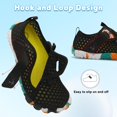 thumbnail image 3 of Zapatos acuáticos LeisFit Kids negros para niños y niñas de 12 años, 3 of 7