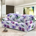 thumbnail image 3 of Floral Printed Slipcover Watercolor Flower Stretch Sofa Cover for Living Room Elastic Couch Chair Cover Home r 1/2/3/4 seat, 3 of 6