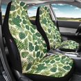 thumbnail image 3 of CHAQLIN Monstera Leaves Durable Car Seat Covers for Auto, Stretch Universal Front Car Seat Covers Waterproof Polyester Fabric Vehicle Seat Protector, 3 of 11
