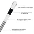 thumbnail image 4 of Wine Bottle Cooling Cooler Ice Chill Rod Stick Stainless Steel Aerator Pourer Stopper Beer Beverage Frozen Stick for Bar Tool, 4 of 5