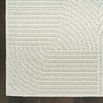 thumbnail image 4 of Nourison Textured Home 5'3" x 7' Ivory Modern Indoor Rug, 4 of 8
