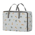 thumbnail image 2 of Heavy Duty Storage With Reinforced Handles Extra Large Storage Bags For Clothes Tote Bag Thickened Double Zipper For Space Saving Travel, 2 of 6