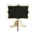 thumbnail image 2 of 15 Pack Mini Place Cards with Easel Stand - Wood Rectangle Small Chalkboard Signs for Wedding, Birthday Parties, Table Numbers, Food Signs and Special Event Decoration,15 x mini chalkboards signs, 2 of 6