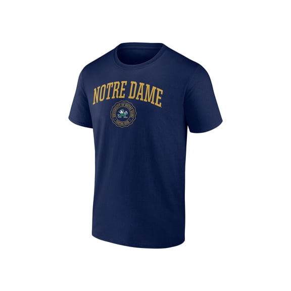 NCAA Notre Dame Fighting Irish Men's Navy Cotton Short Sleeve T Shirt