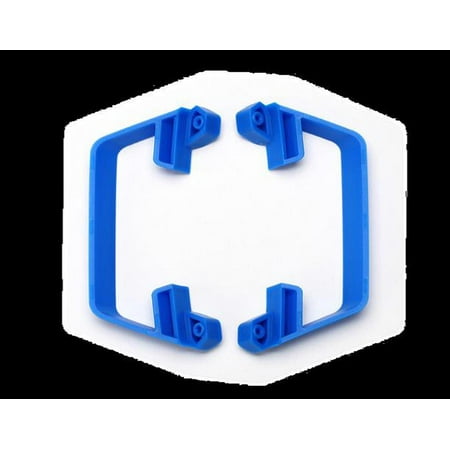 Nerf Bars Replacement - Hobby Rc Traxxas Tra5833A Nerf Bars - Low Cg - Blue - Slash Replacement Parts