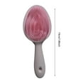 thumbnail image 3 of Detangling Hair Brush for Smooth Portable Massage Comb for Dry and Wet Use, 3 of 5
