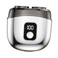 thumbnail image 2 of Bunblic Rasoir Électrique 5 W Machine de Rasage de Barbe Rechargeable pour Hommes Voyage Camping, 2 of 8