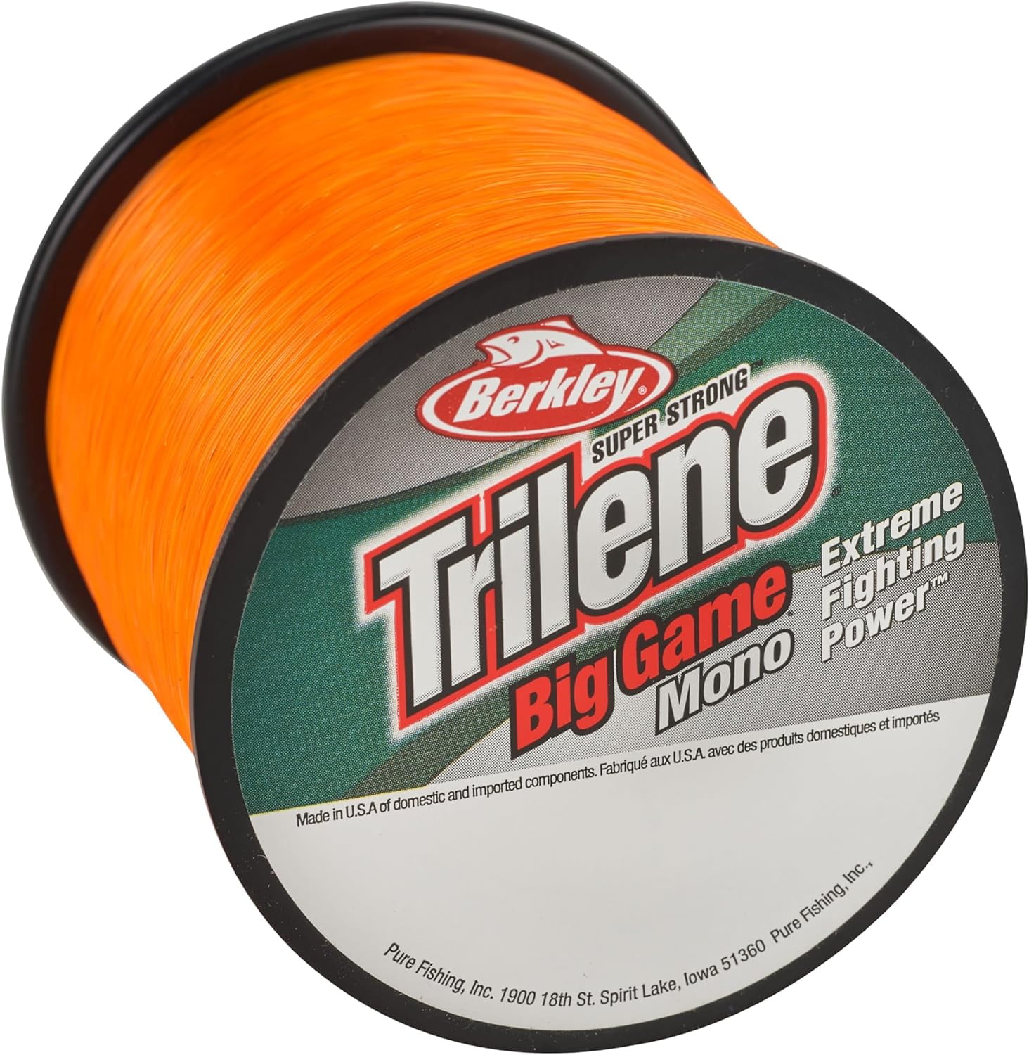 Berkley Trilene® Big Game™ Monofilament Fishing Line, Blaze Orange