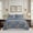 Khaki, variant on Quilt Set Queen Size - 100% Cotton Bohemian Bedspread with Striped Print, Lightweight Quilted Coverlet Bedding, All Season 3-Pieces(Grey and White)