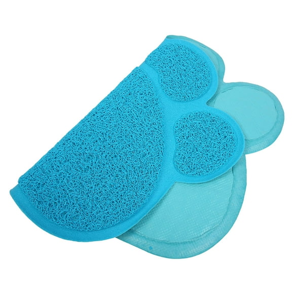 Cat Litter Mat, Waterproof PVC Cat Litter Box Pad Litter Box Mat Cat Mats For Litter Large Non Slip Kitty Litter Mats Litter Trapping Mat For Indoor Floor