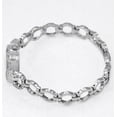 thumbnail image 4 of 25mm Montres Carlo Women Luxury Fashion Analog Quartz Dress Metal Bracelet Watch (Silver), 4 of 4