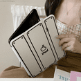 thumbnail image 2 of Fashion White Tablet Computer Protective Case Ipad Air 5 4 3 Mini 6 Cover Rotates Ipad 10.2 11 Inch Case With Pen Slot Exquisite, 2 of 6