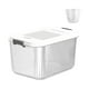 thumbnail image 3 of Contenedor de almacenamiento de arroz BLESIY Recipiente grande sellado para granos 175 kg blanco, 3 of 8