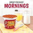 thumbnail image 2 of Lucky Charms with Marshmallows Cereal Cup, Gluten Free, Single Serve Cereal ( 2 CUPS ), 2 of 10